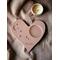 Ring dish, heart shaped ring dish